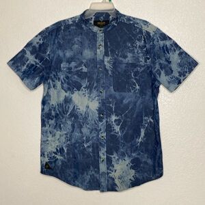 10.DEEP Men’s Tubes Bleach Dye Short Sleeves Shirt Size M